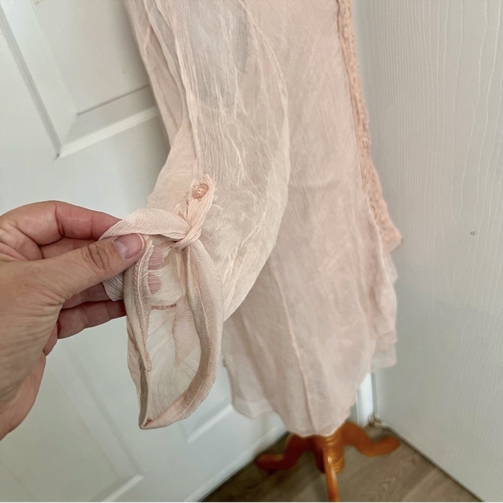 Bellambia Overlay Silk Top E4 - Picture 5 of 8